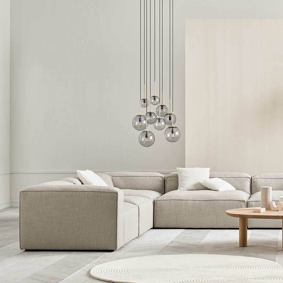 Cosima Corner Sofa - Modern L-Shaped Sectional Couch for Living Room, Home Theater & Lounge Spaces