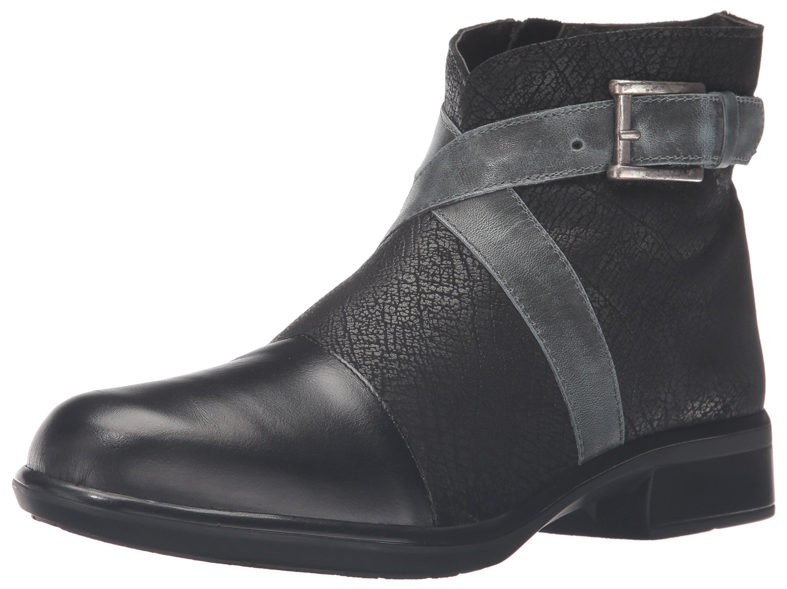 NAOT Women's Boreas Ankle Bootie - Comfortable Leather Booties for Women | Slip-Resistant Sole | Perfect for Work, Travel & Everyday Wear
