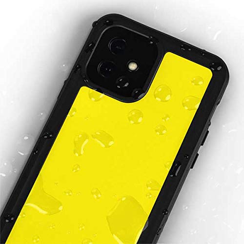 Waterproof Phone Case for iPhone 12 - Shockproof & Scratch-Resistant Yellow Protective Cover - Perfect for Swimming, Beach & Outdoor Activities