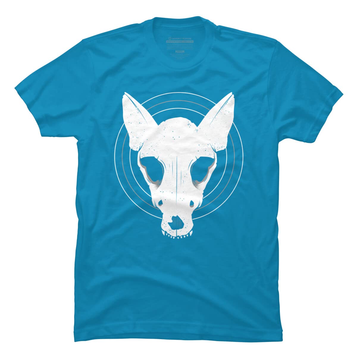 Design By Humans Men's Dead Friends Graphic T-Shirt by Spazzynewton | Cool Casual Streetwear for Everyday Wear & Outings