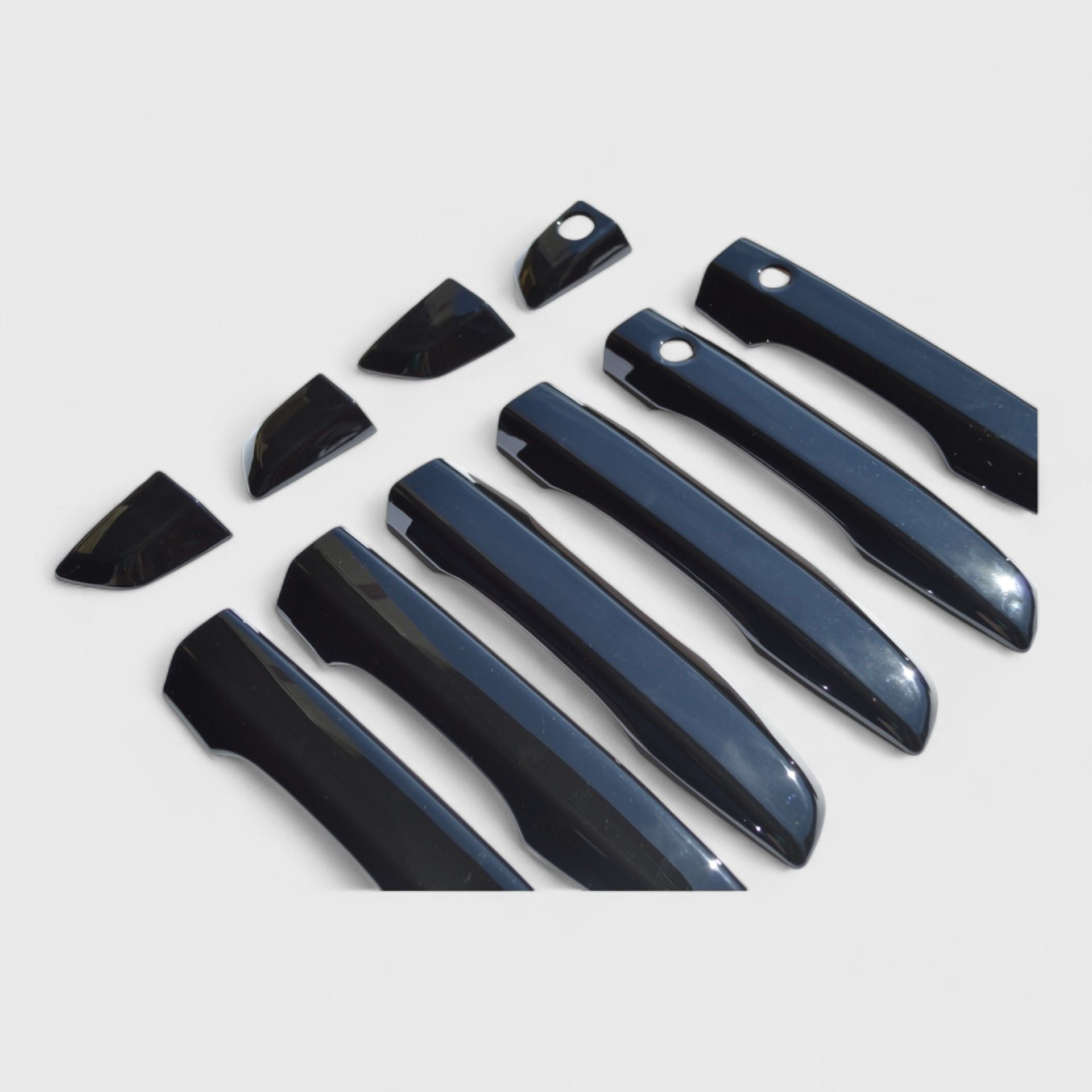Gloss Black Chrome Delete Door Handle Cover for Cars - Compatible with Smart Key (Model DH6238BLK) | Upgrade Vehicle Exterior & Prevent Scratches