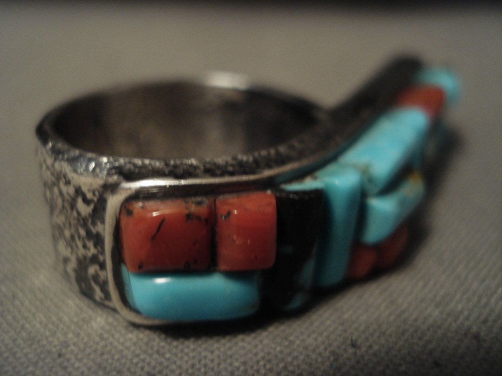 Authentic Navajo Turquoise Silver Ring - Handmade Native American Jewelry with Genuine Stone for Women & Men | Perfect for Boho, Western & Southwest Style Outfits
