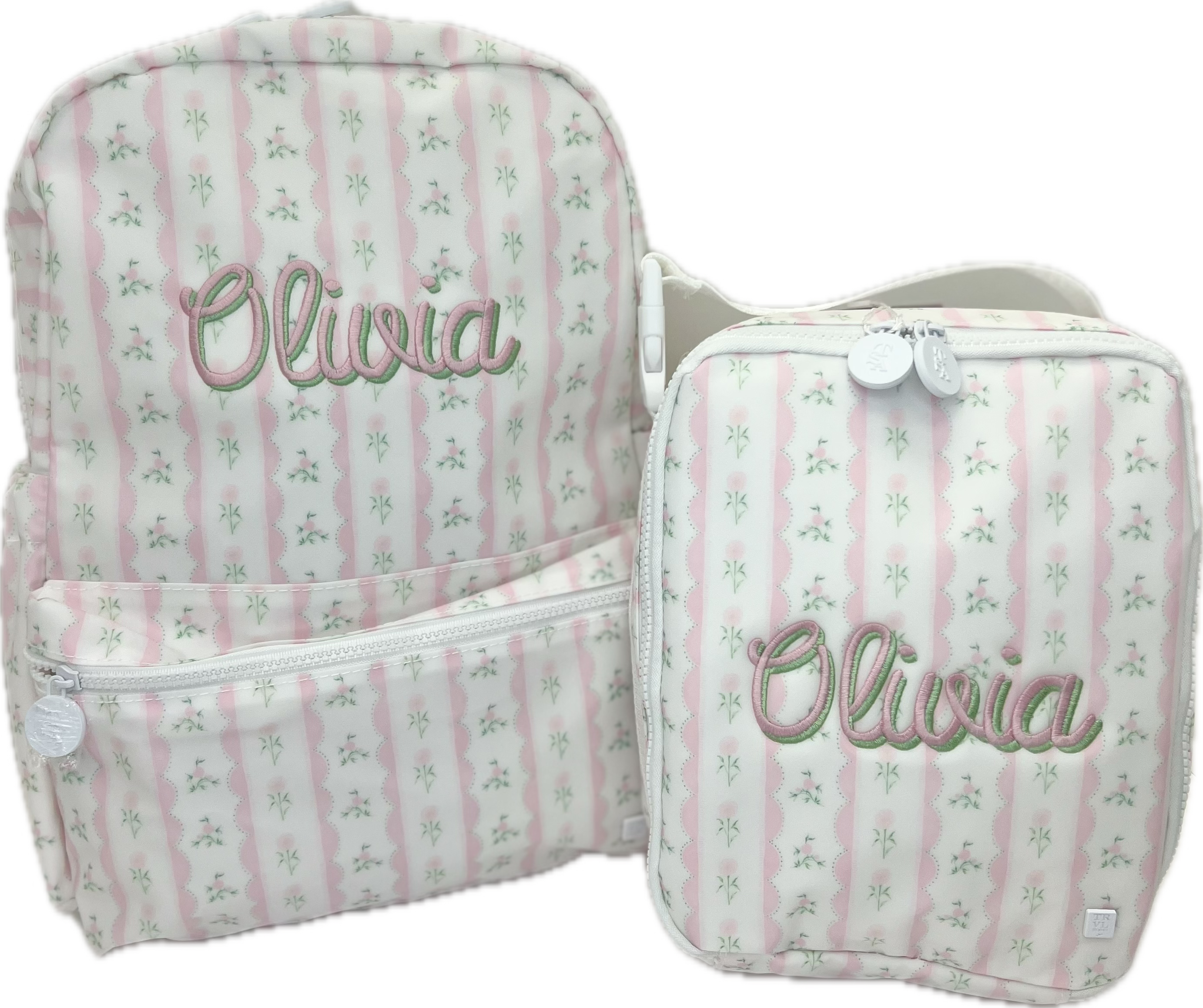 TRVL Design Floral Pink Lunch Box - Insulated Bento Box for Women, Kids & Office - Perfect for School, Work, Picnics & Travel