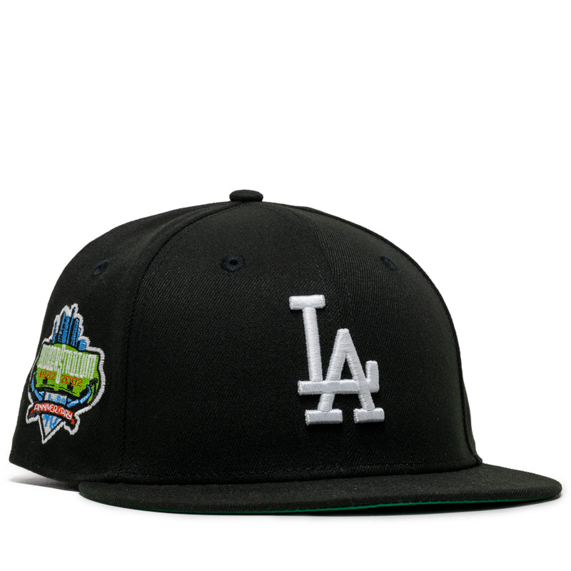 New Era x Politics Los Angeles Dodgers 59FIFTY Fitted Cap - Black Baseball Hat for Men, Official MLB Snapback - Perfect for Games, Streetwear & Sports Fan Collections