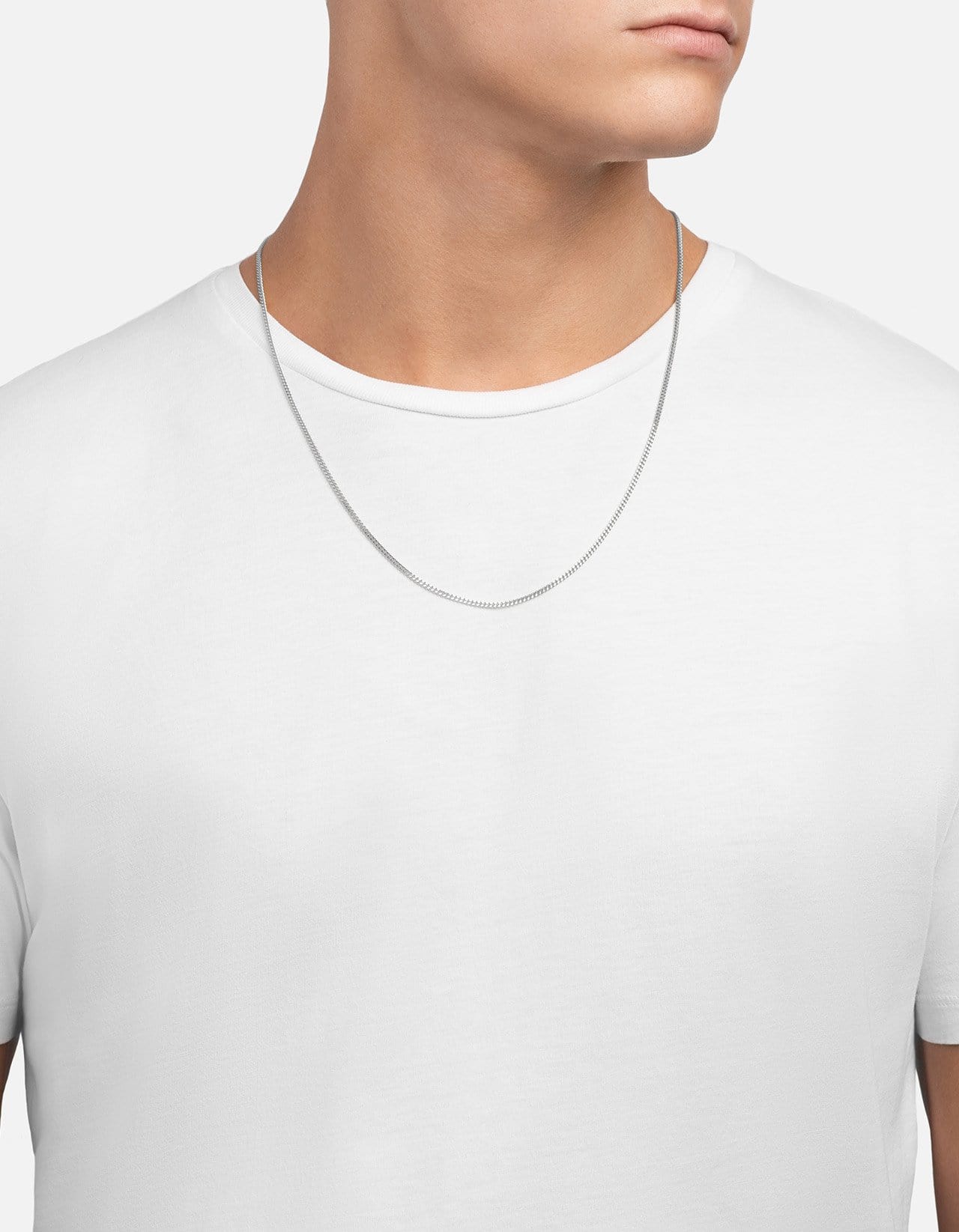 2mm Cuban Chain Necklace for Men & Women - 18K Gold Plated & Sterling Silver Options - Perfect for Everyday Wear, Gifts & Special Occasions