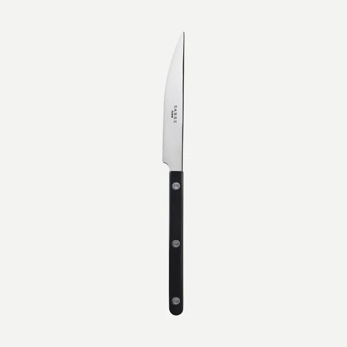 Premium Stainless Steel Bistrot Dinner Knife Set - 12-Piece Elegant Shiny Finish Cutlery for Fine Dining, Restaurant & Home Entertaining