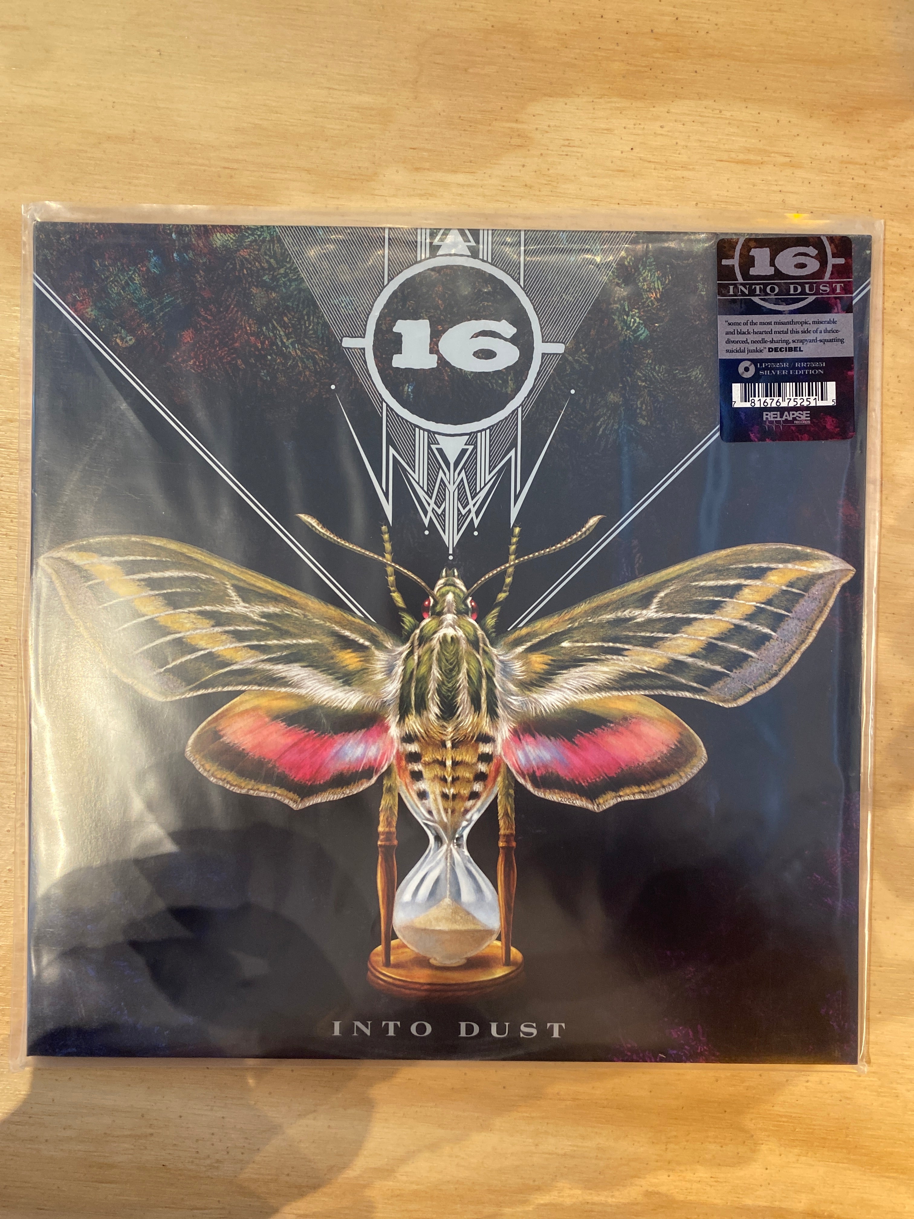 Into Dust - Limited Edition Silver Vinyl LP (16) | Collectible Music Record for Audiophiles & Vinyl Enthusiasts | Perfect for Home Listening, Gifts & Music Collections