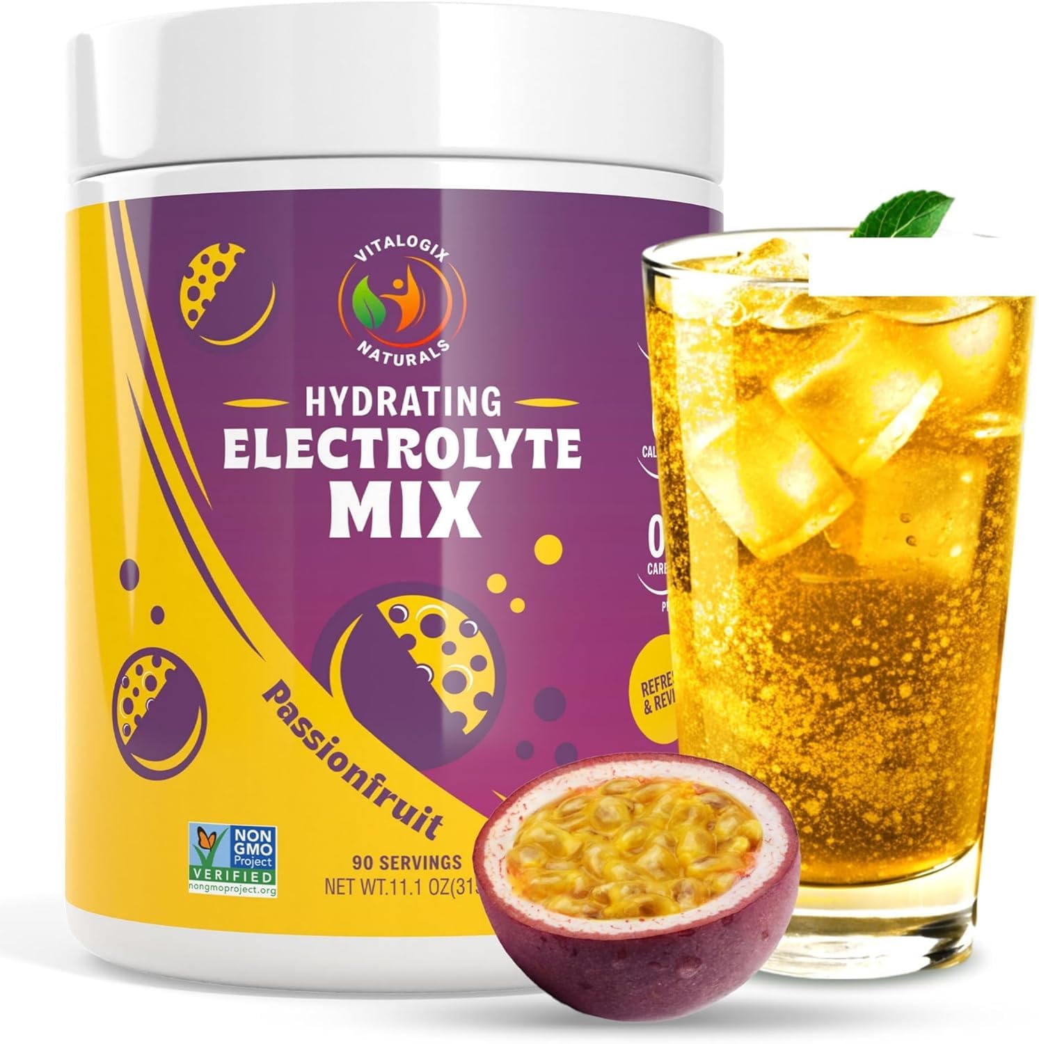 Keto Electrolyte Powder - Sugar-Free Hydration Supplement for Energy & Muscle Recovery | Vegan, Gluten-Free Electrolyte Drink Mix | Rapid Rehydration for Workouts, Travel & Daily Hydration | Zero Sugar Sports Drink Alternative
