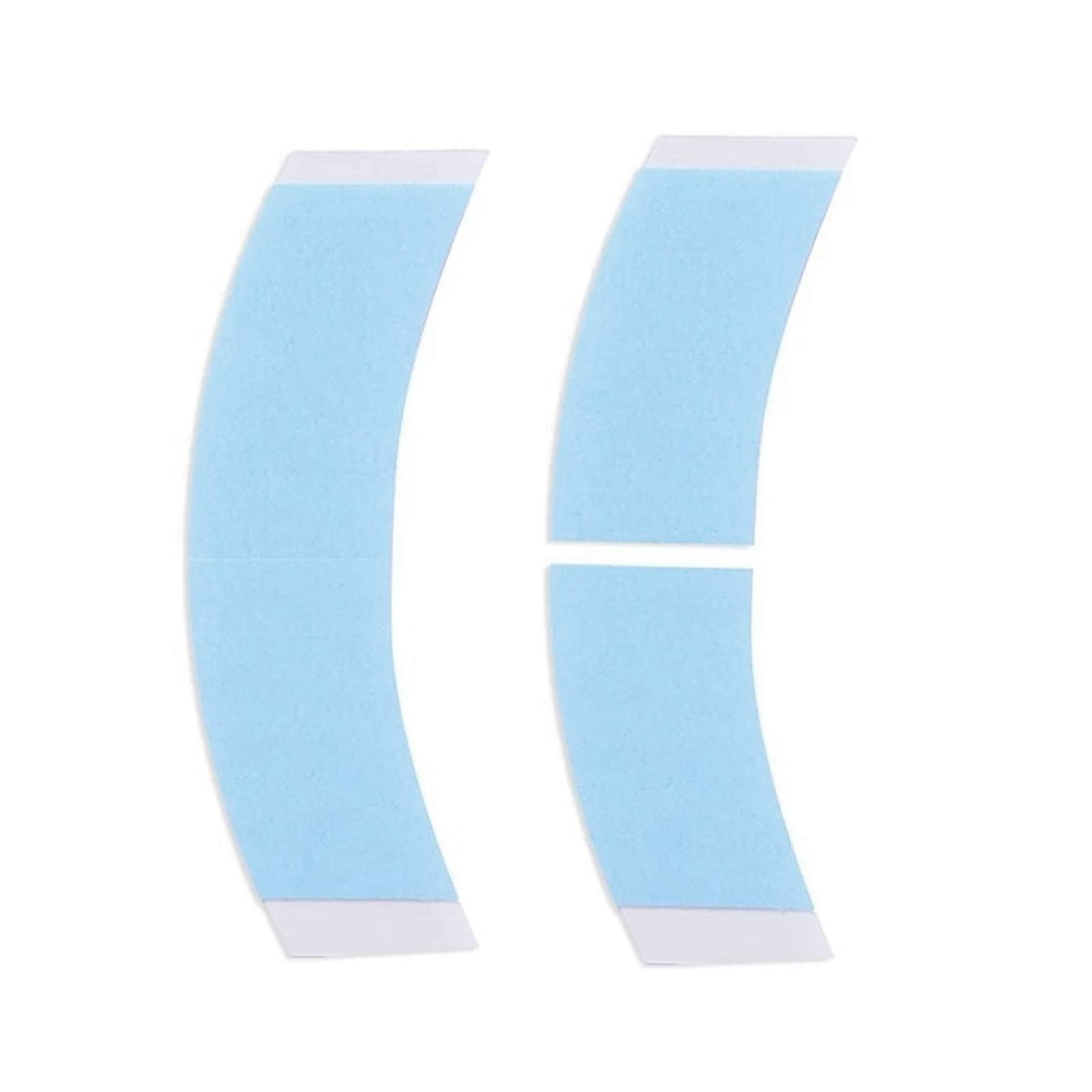 Grockstr 144Pcs Double Sided Tape - Strong Adhesive Wig Tape for Toupee & Lace Wigs | Blue Arc Tape for Secure Hold | Perfect for Cosplay, Daily Wear & Hair Extensions