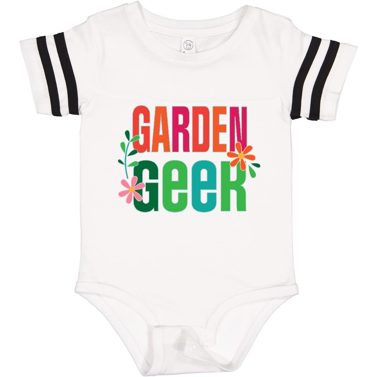 Inktastic Garden Geek Gardening Baby Bodysuit - Cute Organic Cotton Onesie for Infants & Toddlers - Perfect for Outdoor Play, Gardening Activities & Nature-Themed Photoshoots