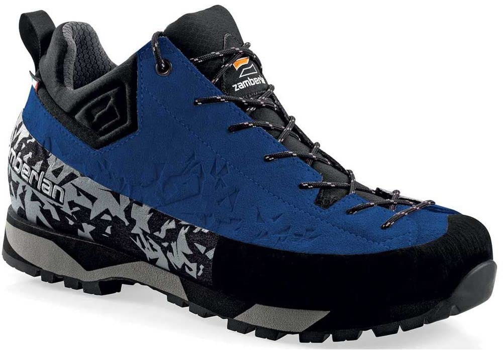 Zamberlan Salathe' GTX RR Men's Hiking Boots - Waterproof Gore-Tex Mystery Blue/Grey Size 9.5 for Mountain Trekking & Outdoor Adventures