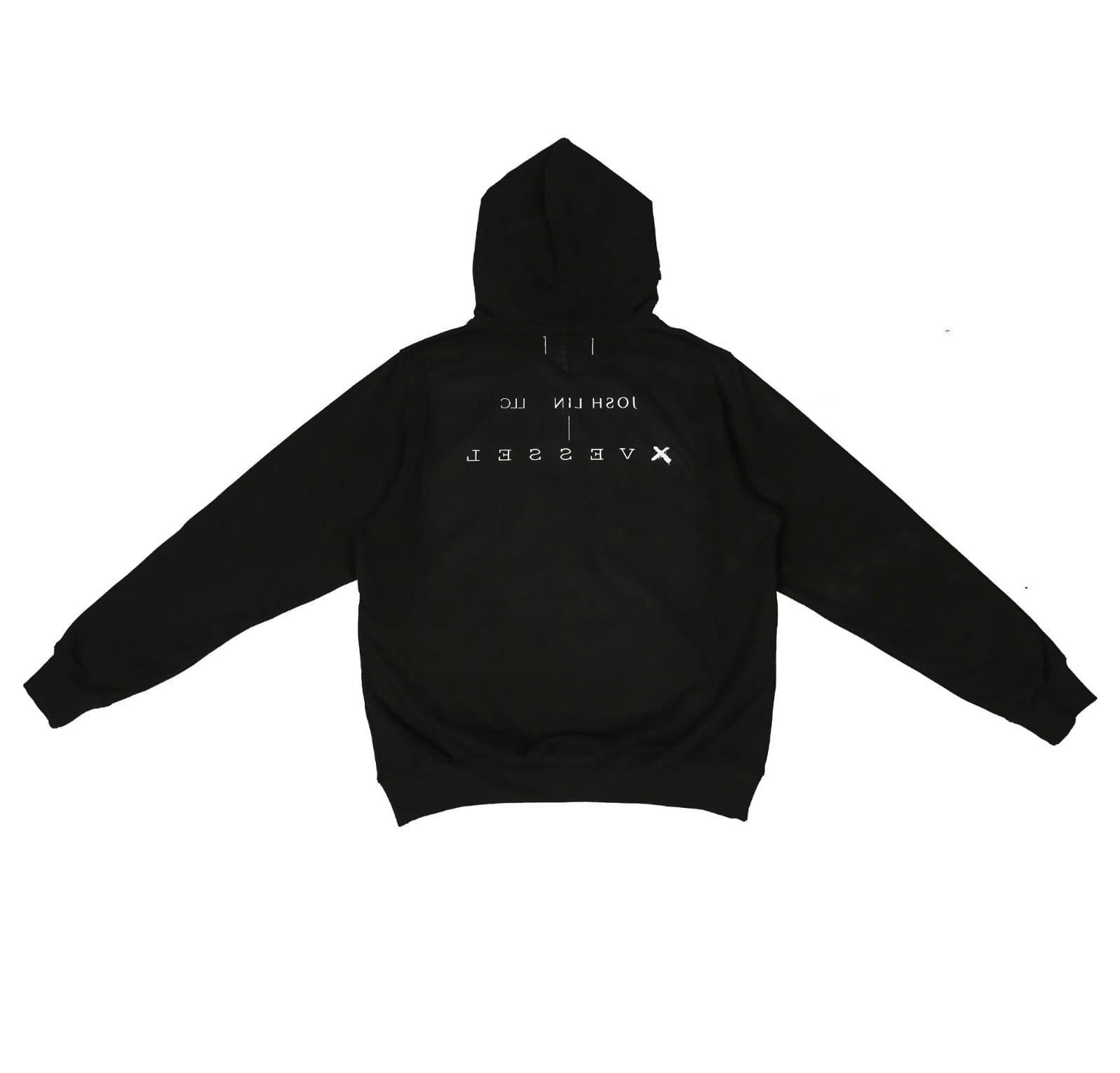 XVESSEL Black Hoodie for Men & Women | Trendy Streetwear Fashion | Perfect for Casual Outfits, Gym & Outdoor Activities