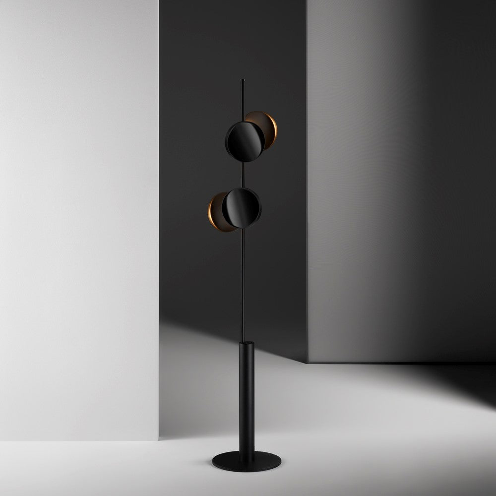Axis Modular Floor Lamp - Adjustable Modern LED Standing Light for Living Room, Bedroom & Office - Dimmable Brightness & Flexible Design for Home Decor