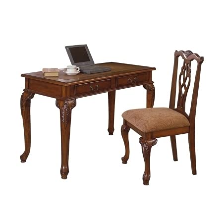 Highboy Fairfax Home Office Desk & Chair Set - Modern Ergonomic Workstation for Small Spaces, Perfect for Remote Work & Study
