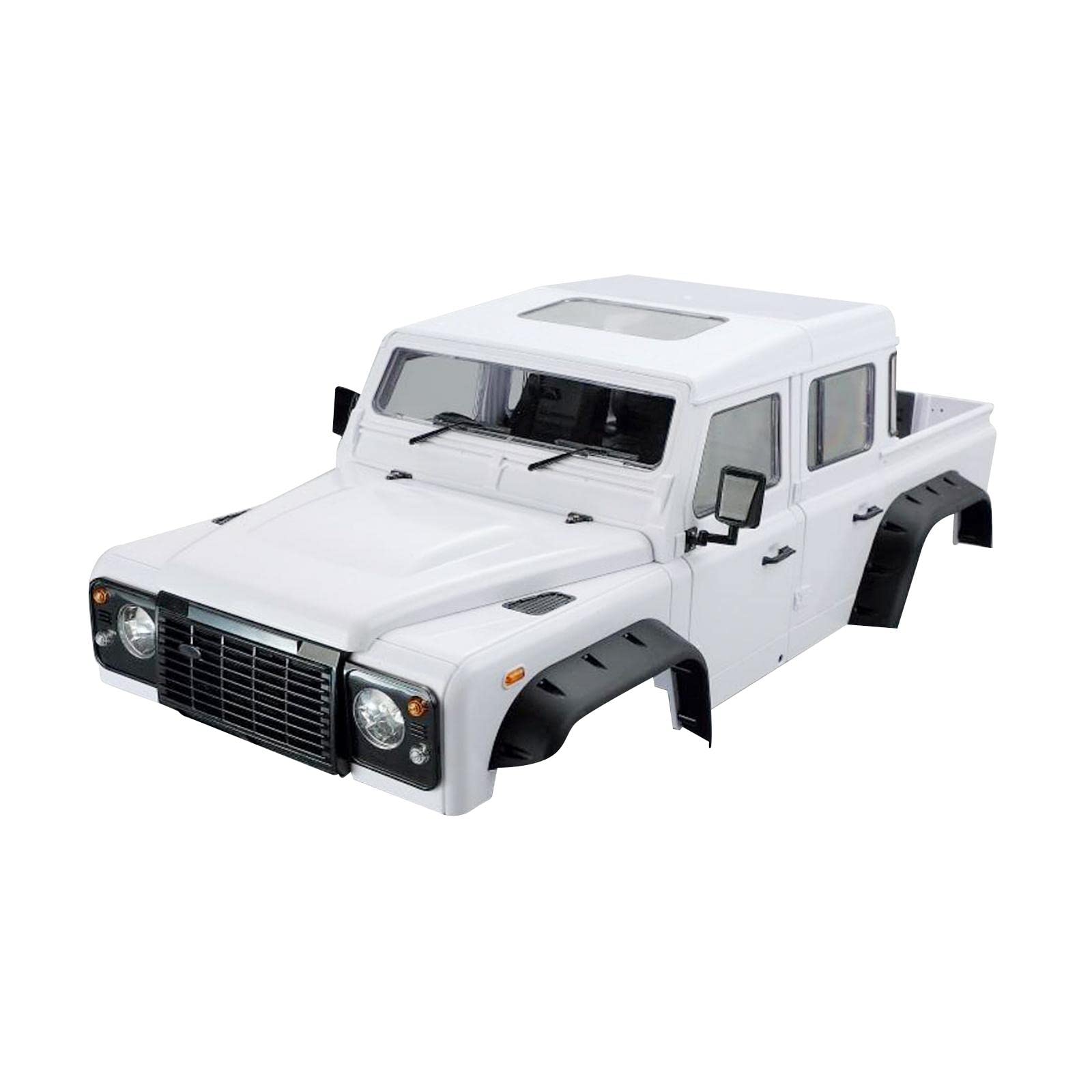 1:10 Scale RC Crawler Body Shell Cover - 313mm Wheelbase Replacement Upgrade Parts for DIY RC Trucks, Buggy & Hobby Cars | Perfect for Off-Road Crawling, Trail Adventures & RC Racing Enthusiasts