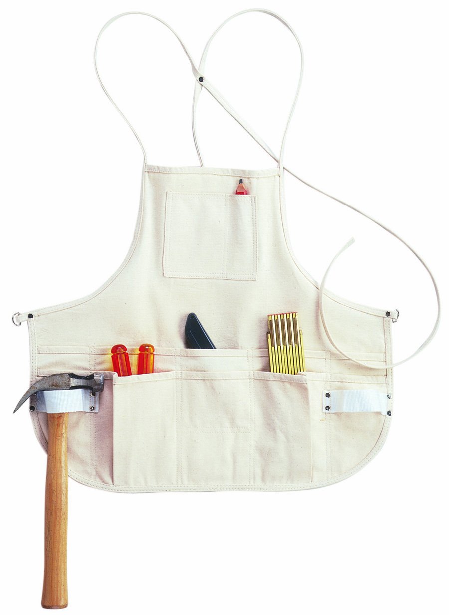 Custom Leathercraft Tool Holsters Bib & Waist Belt - Durable Leather Tool Pouch for Carpenters, Electricians & Handymen - Perfect for Construction, Woodworking & DIY Projects