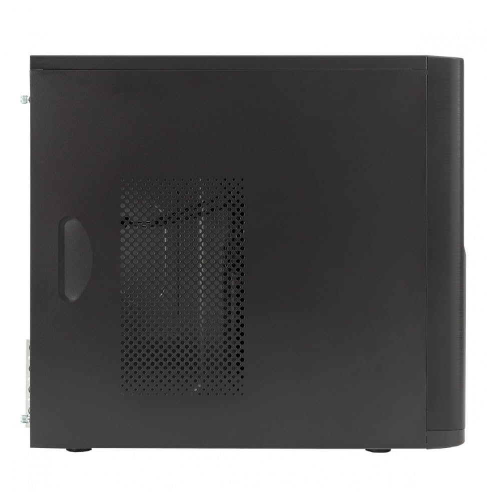 Dark Shadow Tower 500W Black Computer Case - ATX/Micro-ATX/ITX PC Tower Chassis with SGCC Steel for Home & Office Use | Gaming PC Builds & Workstation Setups