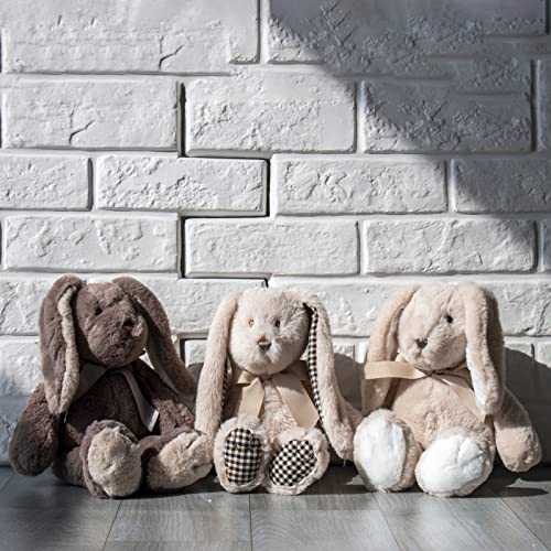 Soft Plush Stuffed Animal Toy - Barney Rabbit in Beige (31cm) for Kids, Girls & Boys | Perfect Gift for Birthdays, Christmas & Holidays | Cuddly Companion for Playtime & Bedtime