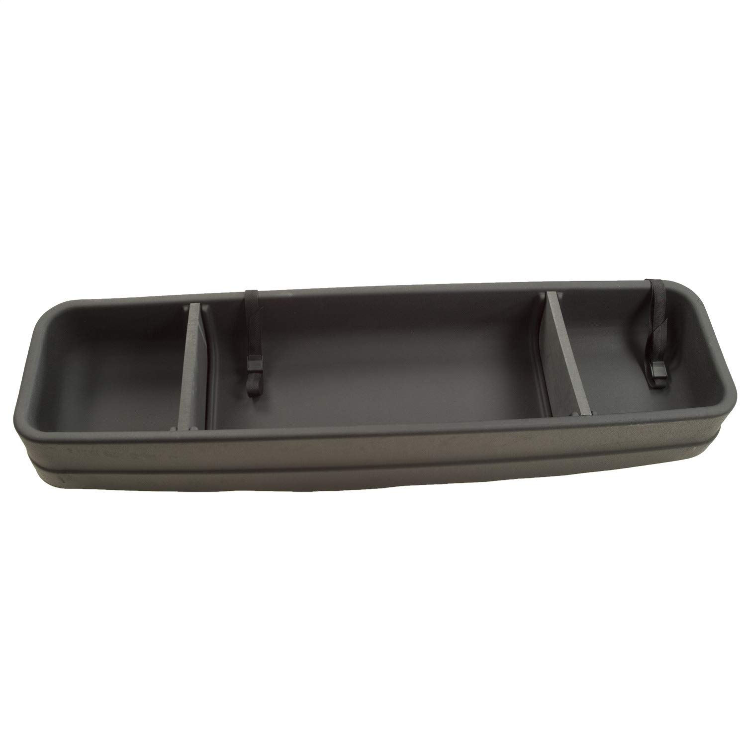 Husky Liners 9241 Gearbox Under Seat Storage Box - Black High-Density Polyethylene & Thermoplastic Elastomer Storage Organizer for Trucks, SUVs & Jeeps | Perfect for Tools, Emergency Kits & Off-Road Gear