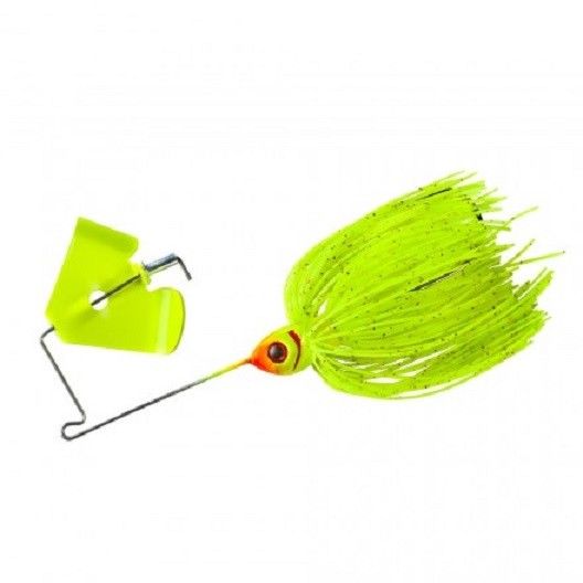 Booyah Pond Magic Buzzbait 1/8 oz Fishing Lure - Topwater Bass Fishing for Freshwater & Saltwater - Perfect for Pond, Lake, and River Fishing