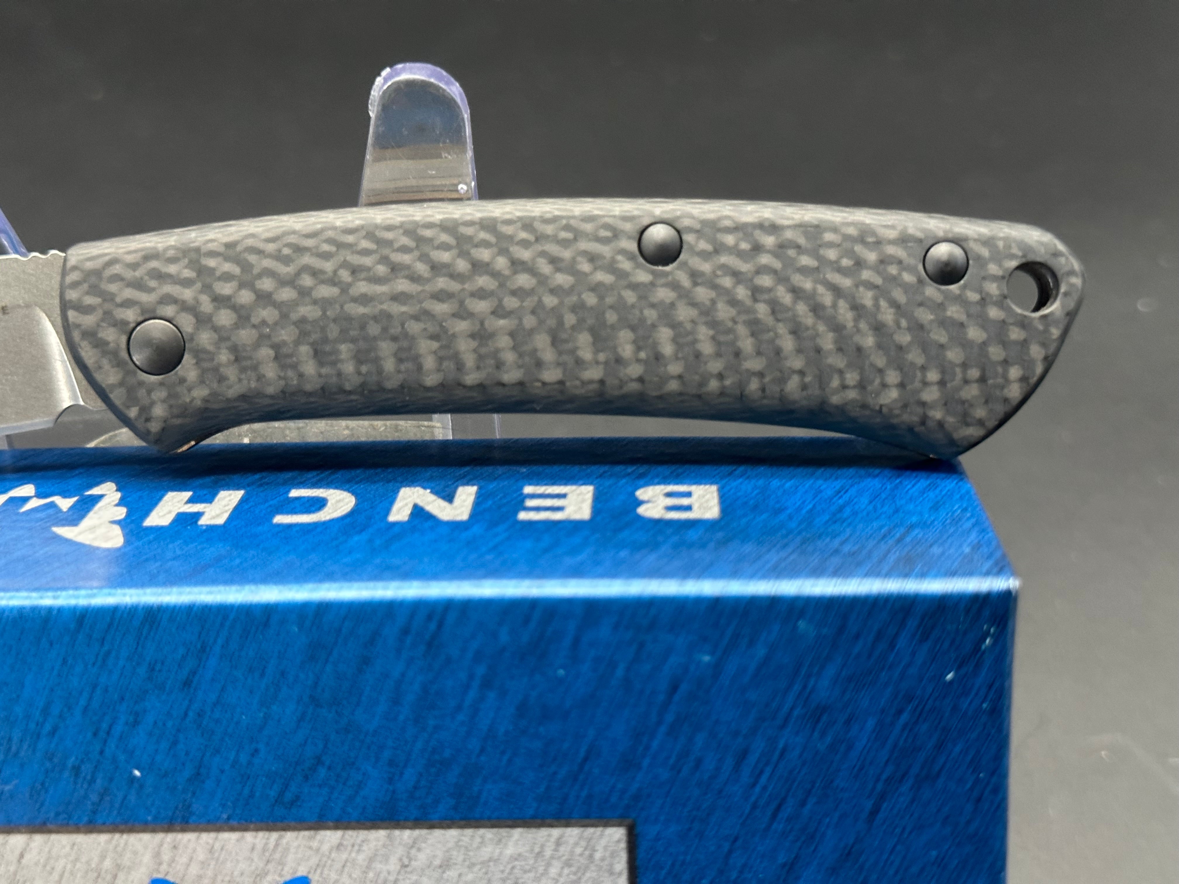 Benchmade Proper Folding Knife - Premium EDC Pocket Knife with Clip Point Blade & Micarta Handles - Perfect for Everyday Carry, Outdoor Adventures & Camping
