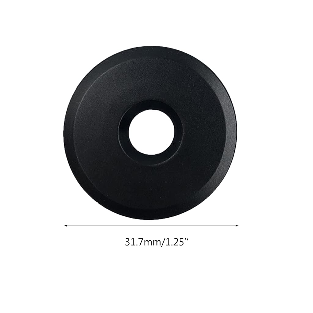 28.6mm 1-1/8 Inch Bicycle Front Fork Stem Top Cap & Headset Screw - Durable Road Bike Stem Cap for Cycling Accessories | Perfect for Road Bike Upgrades & Maintenance