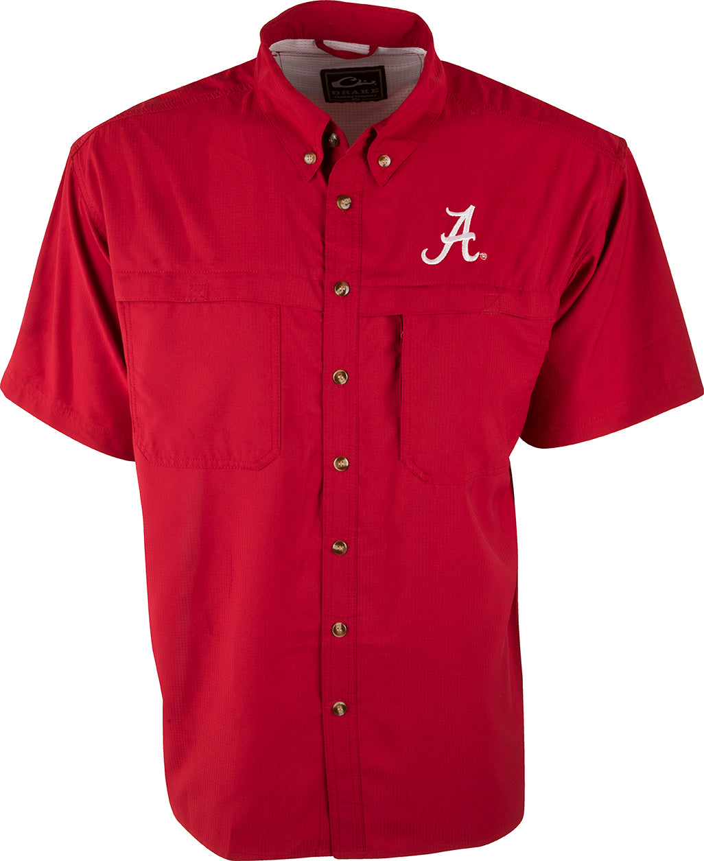 Alabama Short Sleeve Mesh Back Lightweight Shirt - Breathable & Comfortable for Outdoor Activities, Sports & Casual Wear