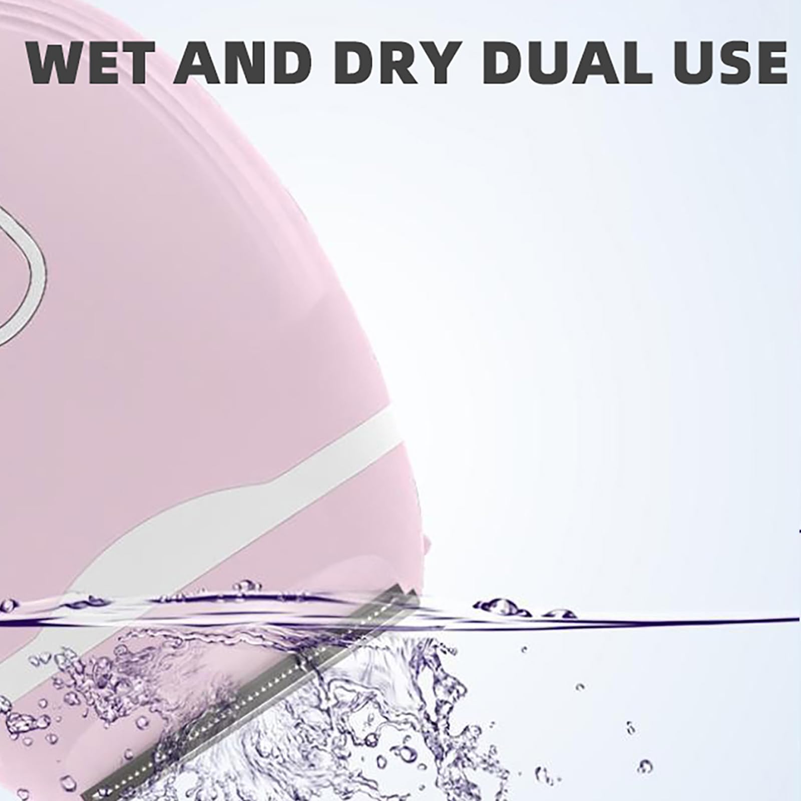Best Women's Electric Shaver - Rechargeable Wet/Dry Razor for Legs, Bikini, Underarm & Pubic Hair Removal - Painless Hair Trimmer for Smooth Skin at Home or Travel