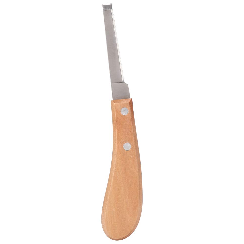 Yosoo Left-Hand Carbon Steel Hoof Knife for Cattle & Horse - Durable Trimming Tool
