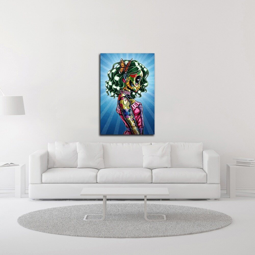 Annabelle by Nicholas Ivins - Premium Canvas Wall Art Print - Ready to Hang - Perfect for Living Room, Bedroom & Office Decor