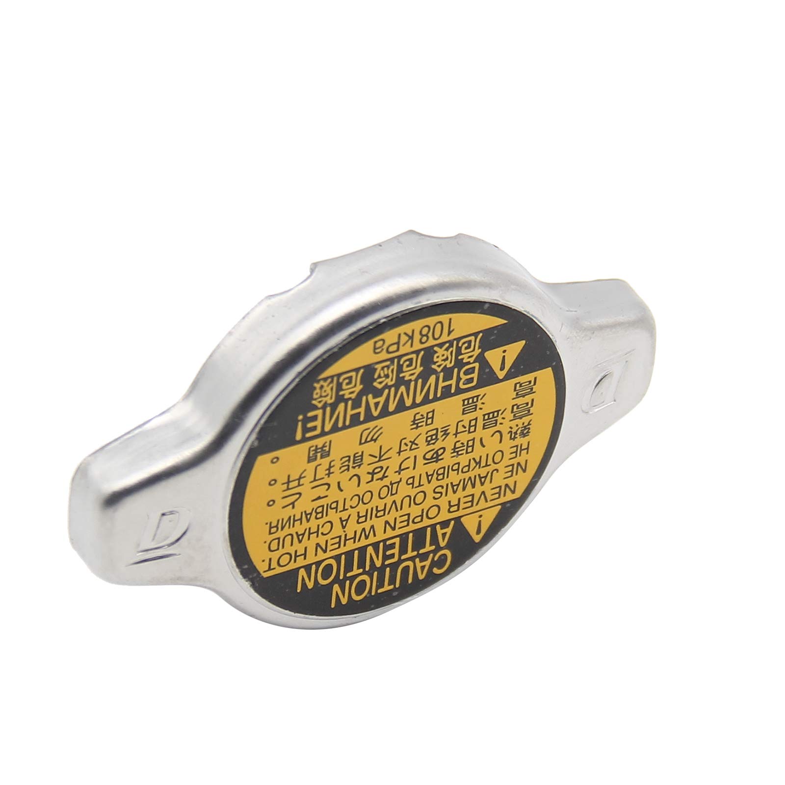 16401-31520 Radiator Cap Replacement for Toyota Avalon, Camry, Echo, Highlander, Prius C, Sequoia, Sienna, Solara, Tundra, Venza, Yaris, ES300h, ES350, GS300, GS430, IS300, LS430, RX300, SC430 - High Pressure Cooling System Accessory for Engine Protection & Overheating Prevention