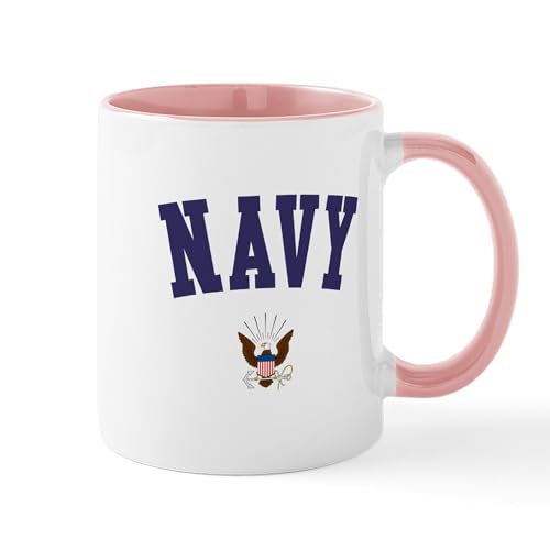 White/Pink Inside - US NAVY Mug