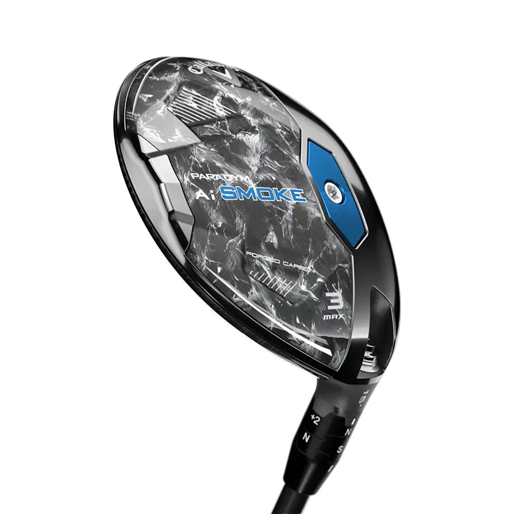 Callaway Paradym Ai Smoke MAX Right Hand Men's Fairway Wood - High Performance Golf Club for Distance & Accuracy - Perfect for Driving Range & Course Play