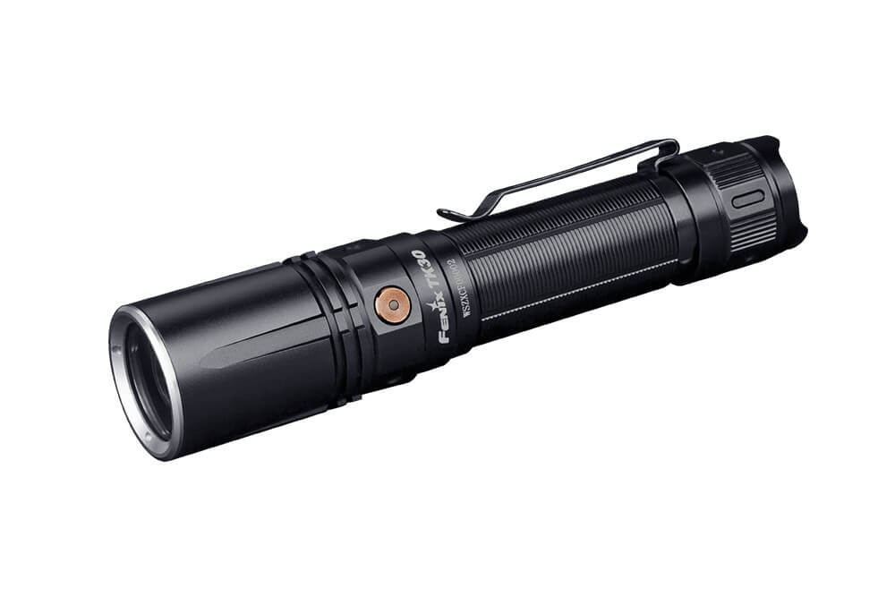 Fenix TK30 Ultra Bright White Laser LED Flashlight - 2000 Lumens, Long Range Beam, Rechargeable - Perfect for Camping, Hiking, and Outdoor Adventures