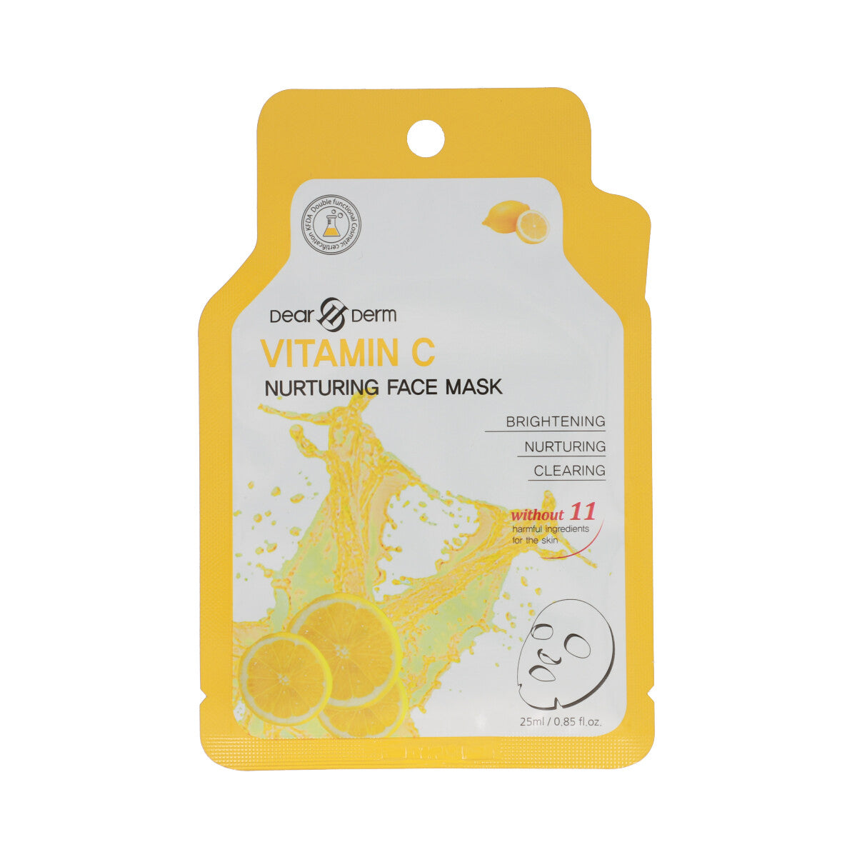 Vitamin C Face Mask for Brightening & Anti-Aging - Hydrating Sheet Mask with Antioxidants for Glowing Skin | Perfect for Daily Skincare Routine & Spa Nights