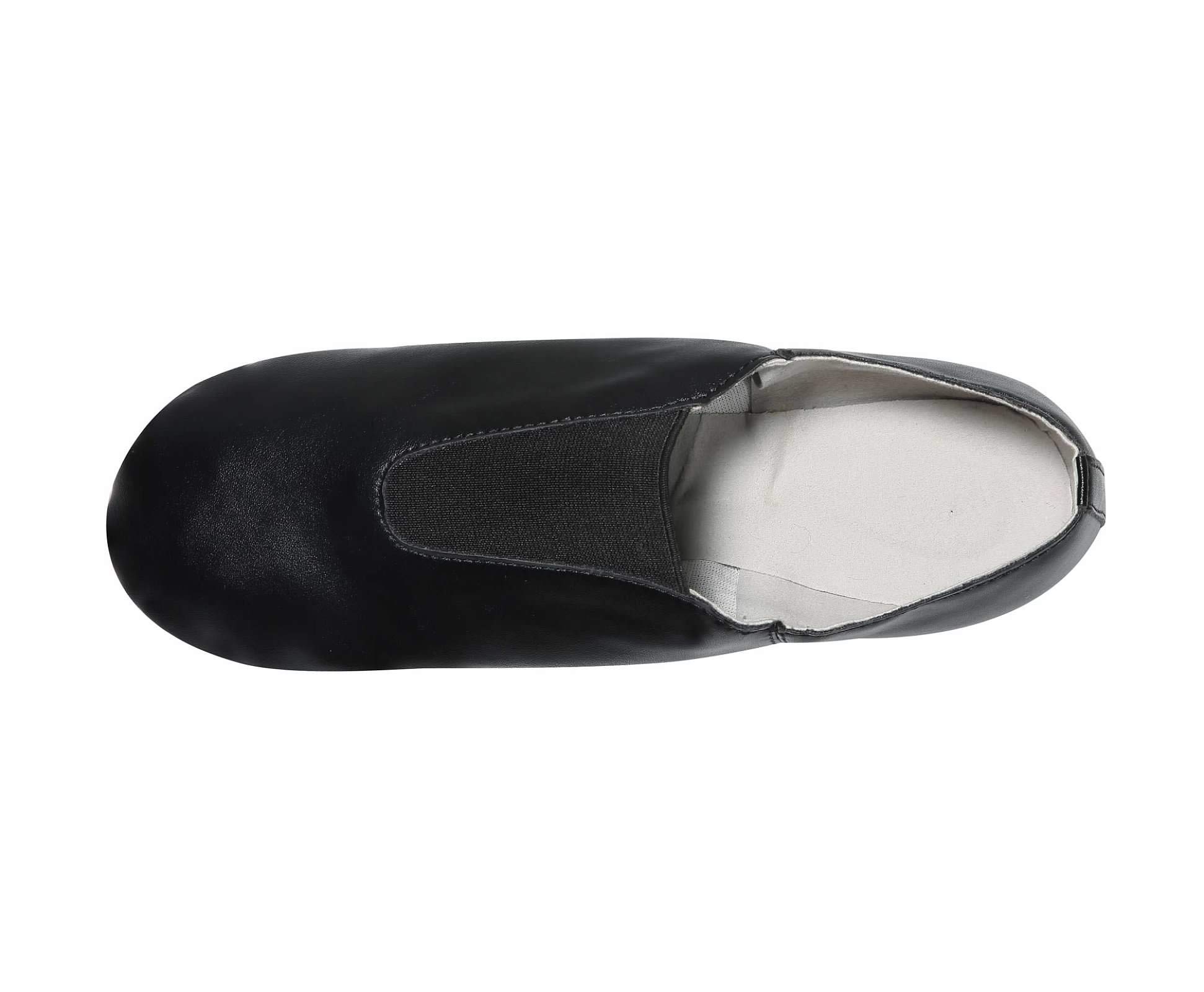 Linodes PU Leather Jazz Shoes Slip-On for Girls & Boys - Comfortable Elastic Dance Shoes for Toddler, Little Kid & Big Kid - Perfect for Ballet, Jazz, and Dance Classes