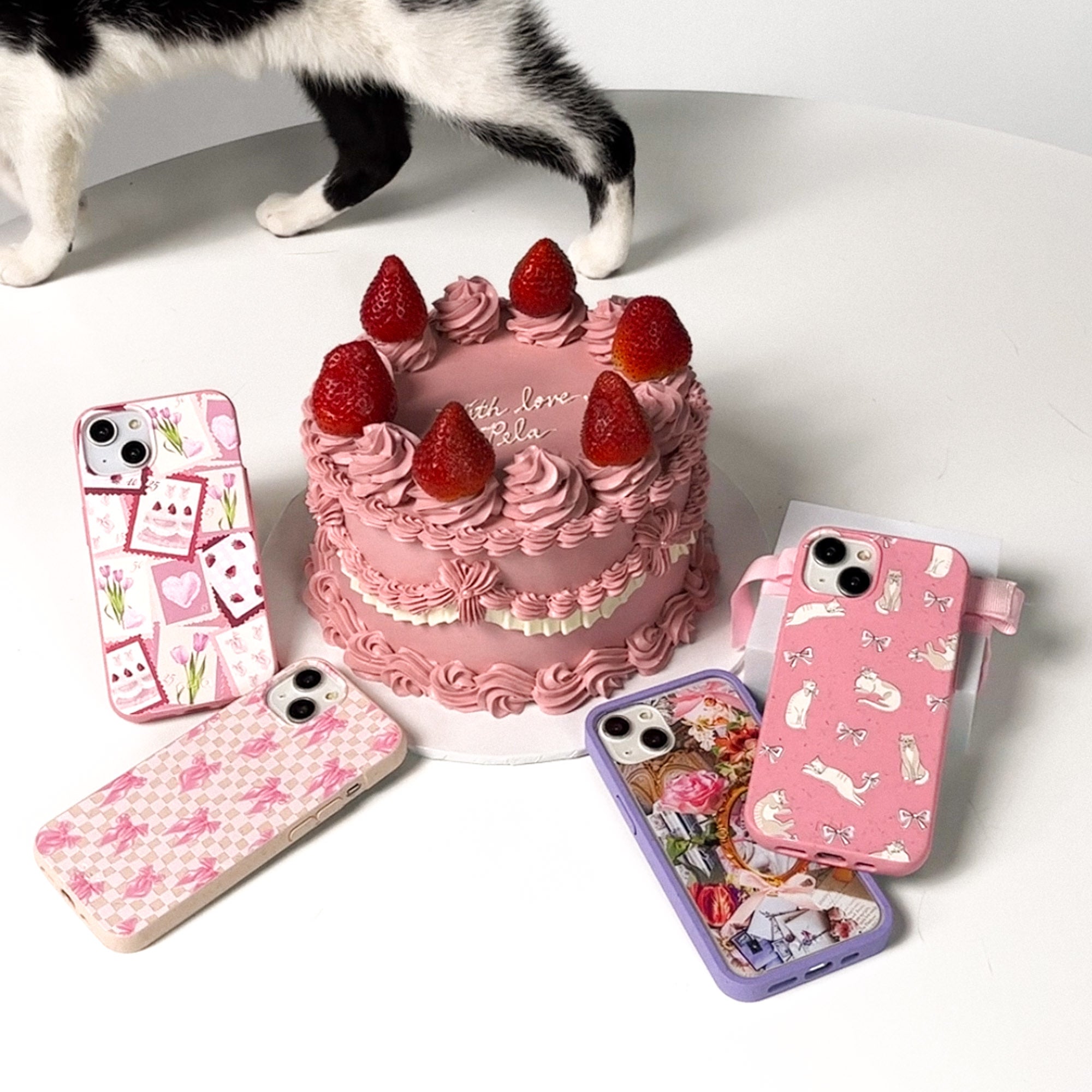 Bubblegum Pink Love Letters iPhone 11 Case - Cute & Protective Phone Cover for Women, Girls | Perfect for Valentine's Day Gifts, Everyday Use & Instagram Aesthetic