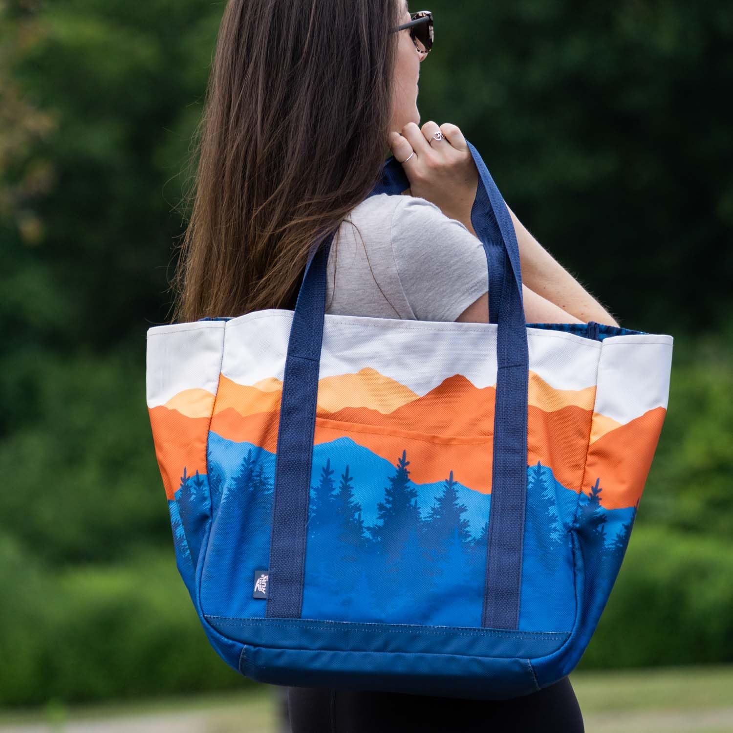 Gone For a Run Runner's Tote Bag - Waterproof Sports & Gym Bag for Men and Women | Durable Running Accessories with Multiple Pockets | Perfect for Jogging, Workouts & Travel