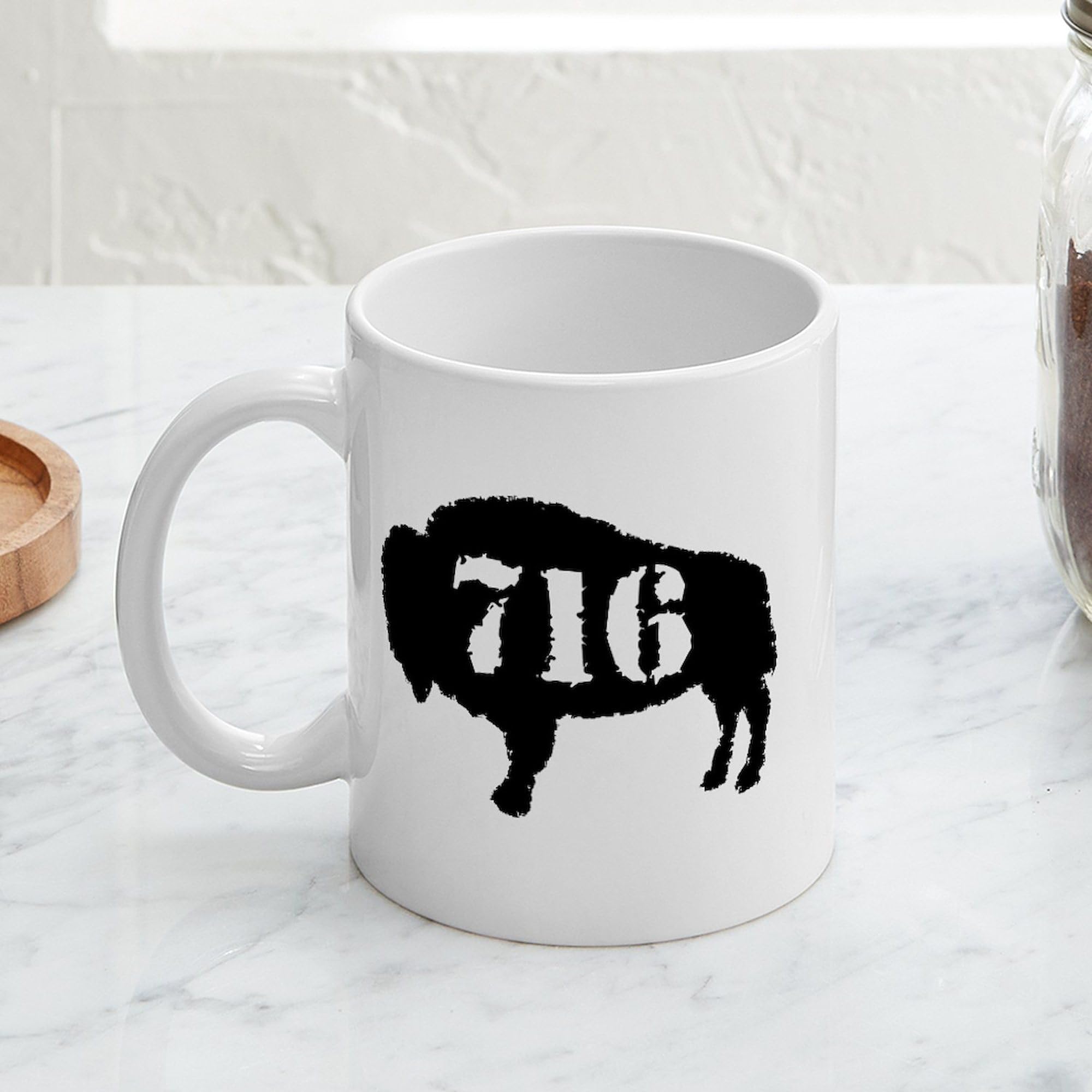 716 Mug 11 oz (325 ml) Ceramic Coffee Cup - Perfect for Home, Office & Gifts | CafePress