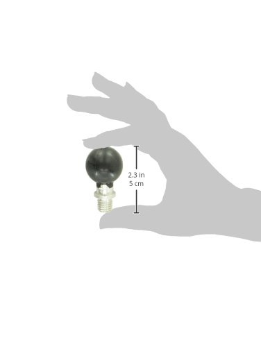 Ram Mount RAM-B-349-1U 车载支架底座 M10 x 1.5 螺距 1英寸球头 适用于摩托车、ATV、UTV及船用设备安装