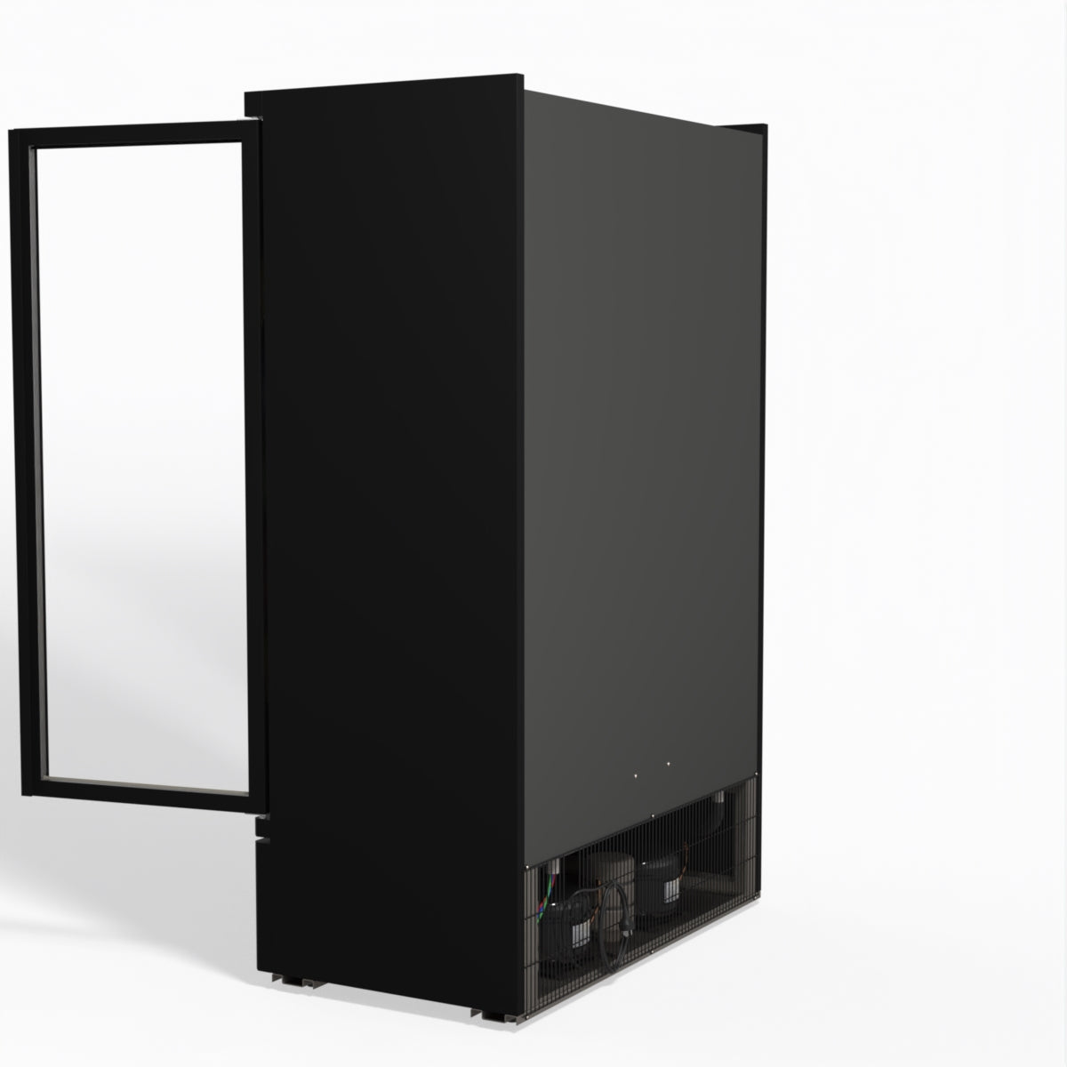 AG Supermarket Commercial Two Glass Door Upright Display Refrigerator 1000L - Perfect for Grocery Stores, Restaurants & Convenience Stores