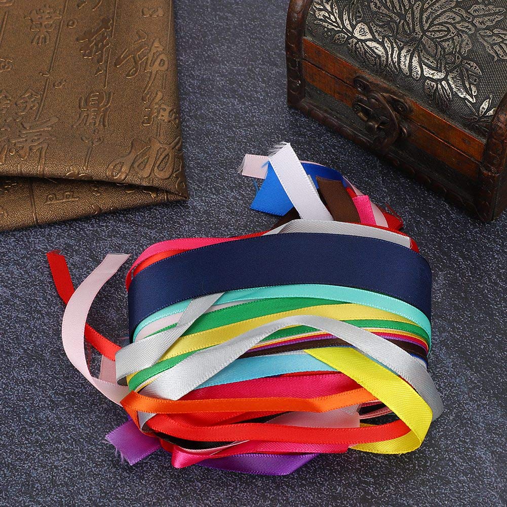 Durable Gift Box Ribbon - Colorful Decorative Ribbon for DIY Gift Wrapping, Hair Accessories & Craft Projects | Perfect for Birthday, Wedding, Christmas Presents & Party Decorations