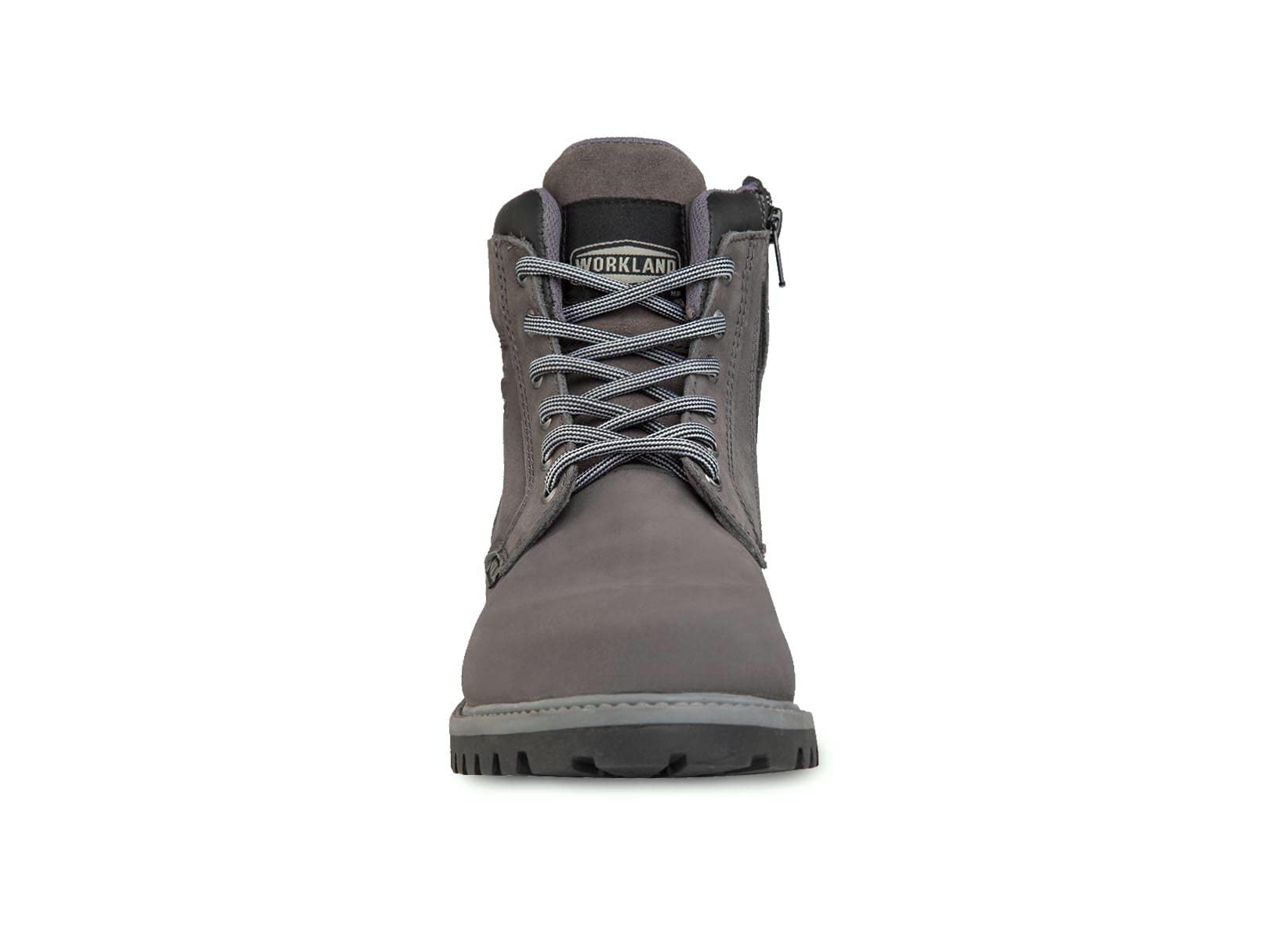 WORKLAND 77607 Men's Lightweight Lace-Up Hiking Boots - Slip-Resistant Soft Toe Leather Work Boots for Outdoor, Hiking & Casual Wear - Comfortable Botas para Hombre for Daily Use & Adventure