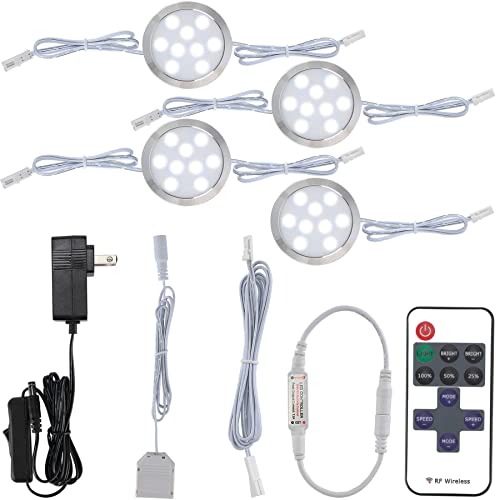4 Lights, 6000K Cool White