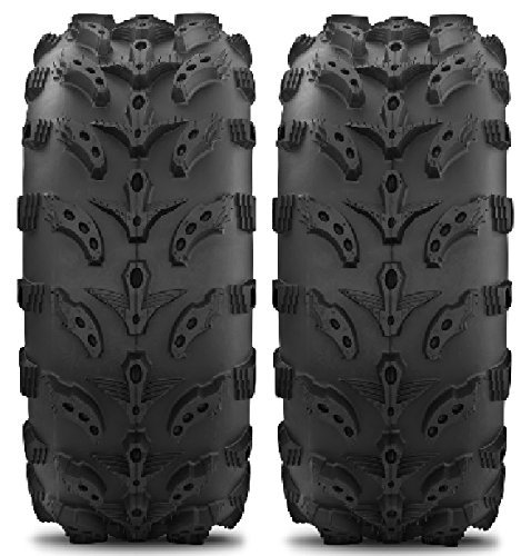 Interco Swamp Lite 25x8-12 (6 Ply) ATV Tires - Pair of 2 All-Terrain Off-Road Tires for Mud, Sand & Trail Riding - Perfect for ATVs, UTVs & Side-by-Side Vehicles