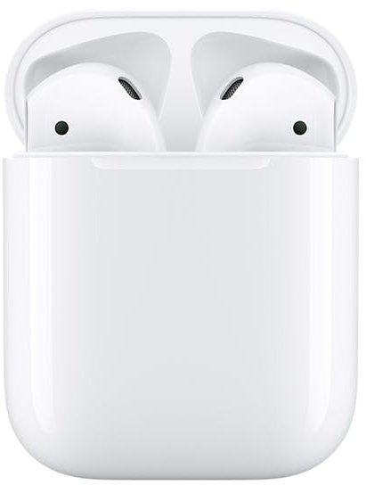 Refurbished Apple AirPods 2nd Generation MV7N2ZM Wireless Earbuds - Like New Condition for Workouts, Commuting & Hands-Free Calls