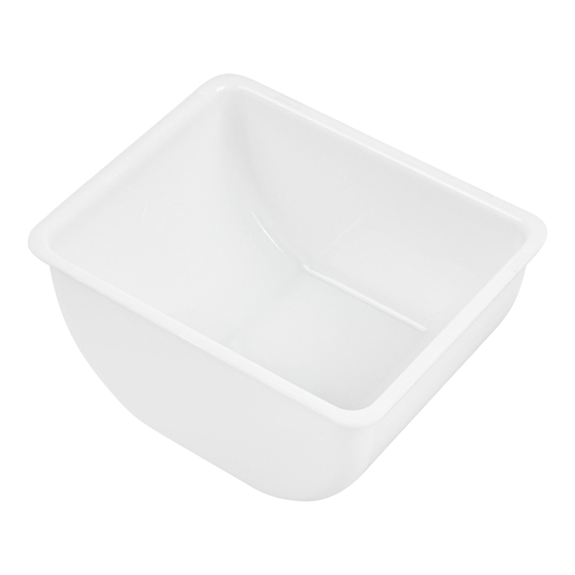 Bar Lux 1.5 Pint White Plastic Insert for 4-Compartment Condiment Caddy - Perfect for Restaurants, Catering & Home Kitchen Organization (1 Count Box)