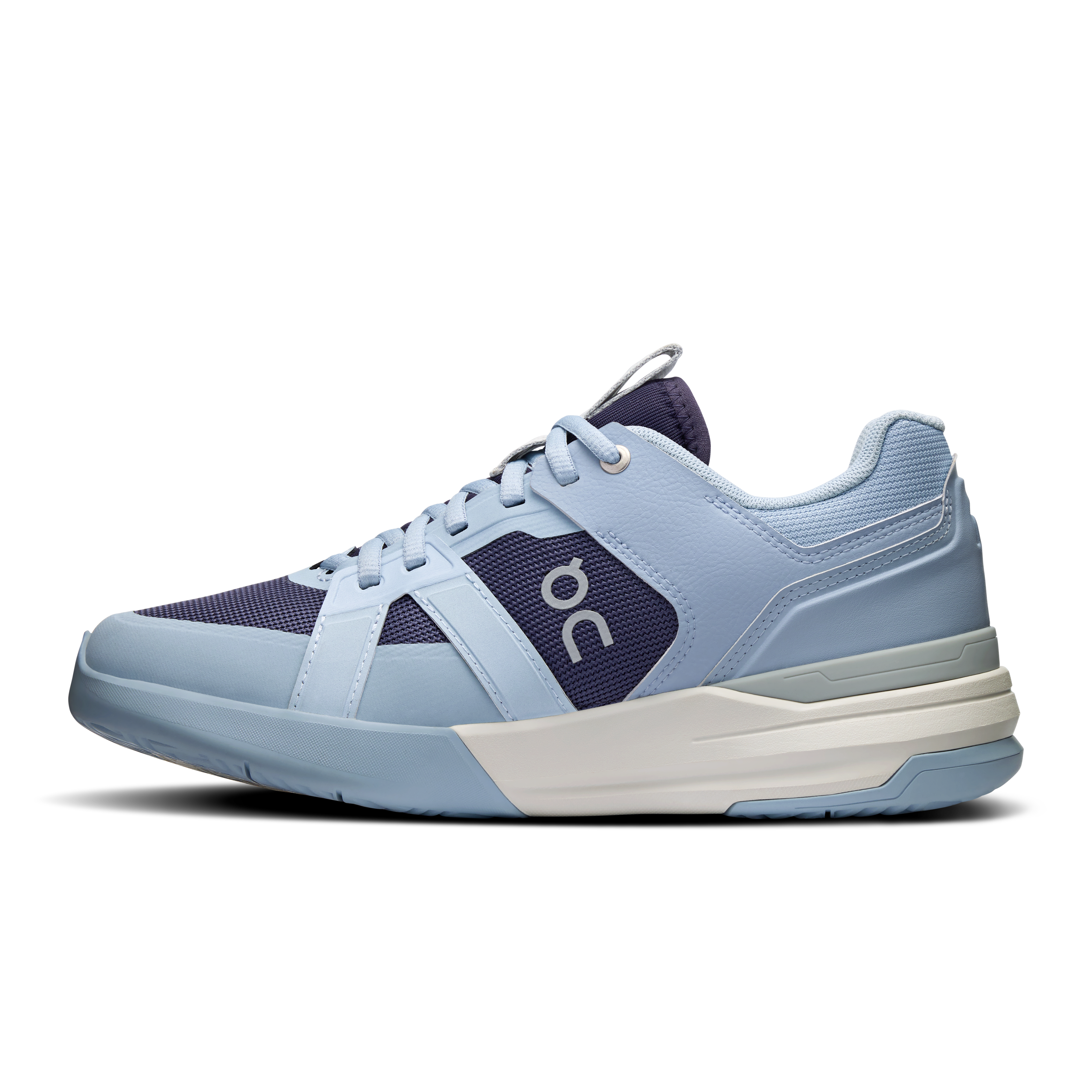On Running Women's The Roger Clubhouse Pro Sneakers - Light Blue & Navy Running Shoes for Women | Comfortable Athletic Shoes for Jogging, Gym Workouts & Casual Wear