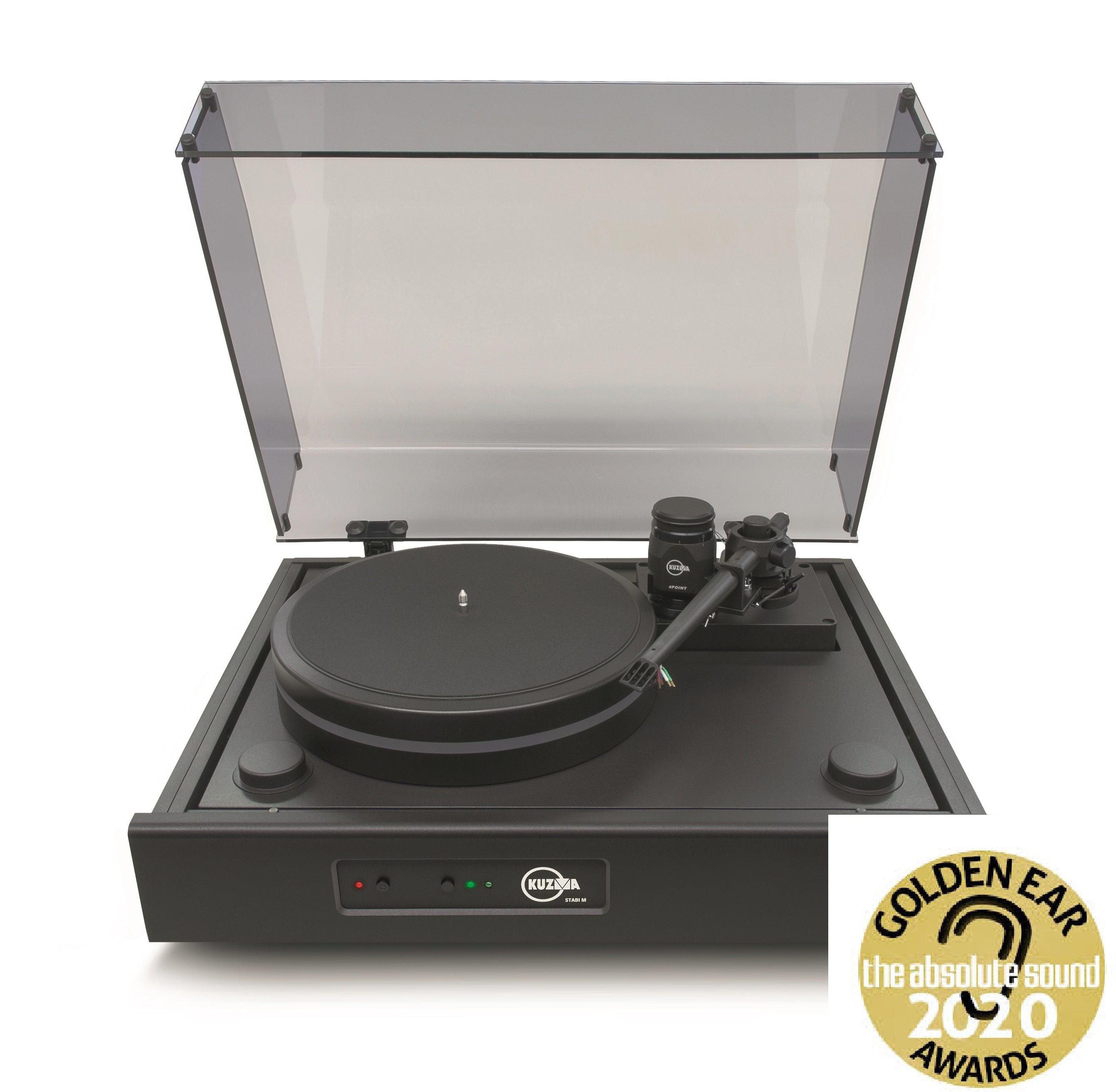Kuzma Stabi M Turntable - High-End Vinyl Record Player for Audiophiles | Perfect for Home Audio Systems & Music Enthusiasts