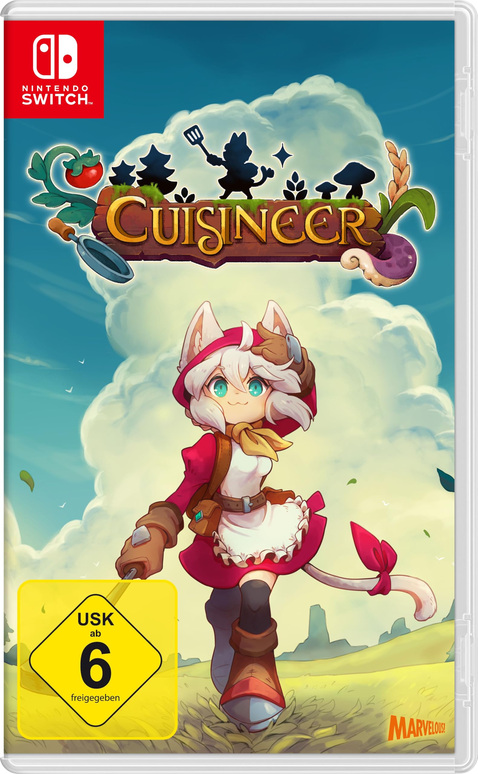 Cuisineer - Nintendo Switch Game | Cooking Adventure RPG for Family & Kids | Perfect for Co-op Play & Party Gaming